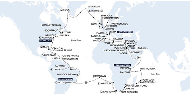 USa spesialisten Amerikaspesialisten, nordmannsreiser, cruisereiser