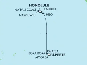 nordmannsreiser, cruisereiser, cruise. amerikaspesialisten, cruise til Hawaii og Fransk Polynesia