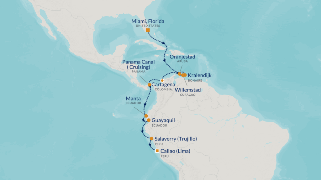 nordmannsreiser, cruisereiser, cruise. amerikaspesialisten, Cruise i Colombia, Ecuador og Peru